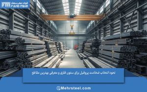 نحوه انتخاب ضخامت پروفیل برای ستون فلزی و معرفی بهترین مقاطع